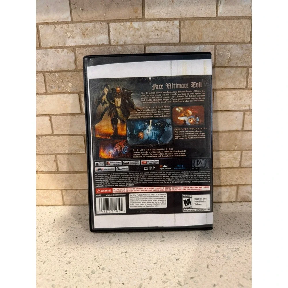 Diablo III PS3‎ Video Game